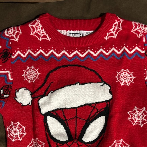 Spider-Man Holiday Sweater - Picture 2 of 9